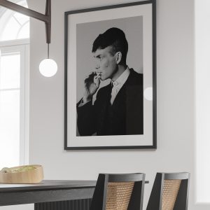 Tommy Shelby Peaky Blinders Smoking Poster