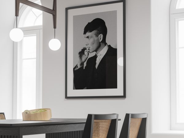 Tommy Shelby Peaky Blinders Smoking Poster