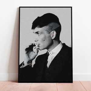 Tommy Shelby Peaky Blinders Smoking Poster
