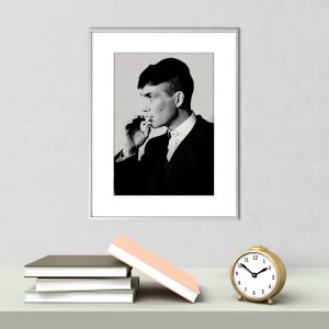 Tommy Shelby Peaky Blinders Smoking Poster