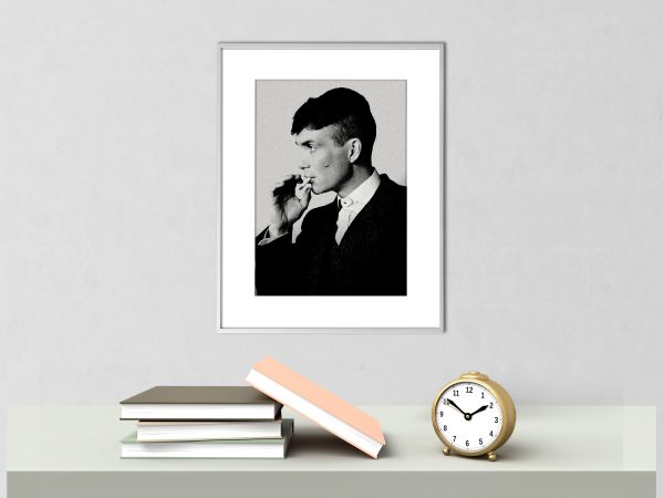 Tommy Shelby Peaky Blinders Smoking Poster