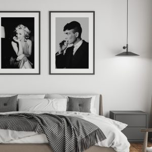 Tommy Shelby Peaky Blinders Smoking Poster