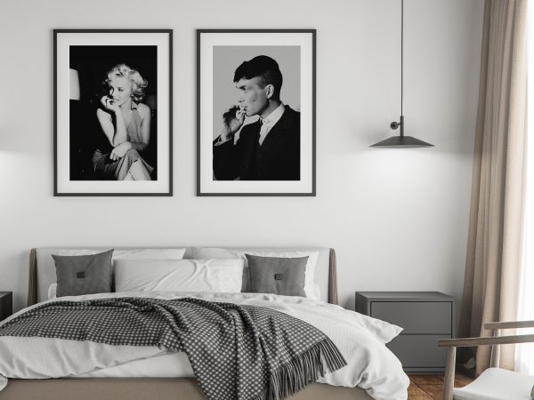 Tommy Shelby Peaky Blinders Smoking Poster